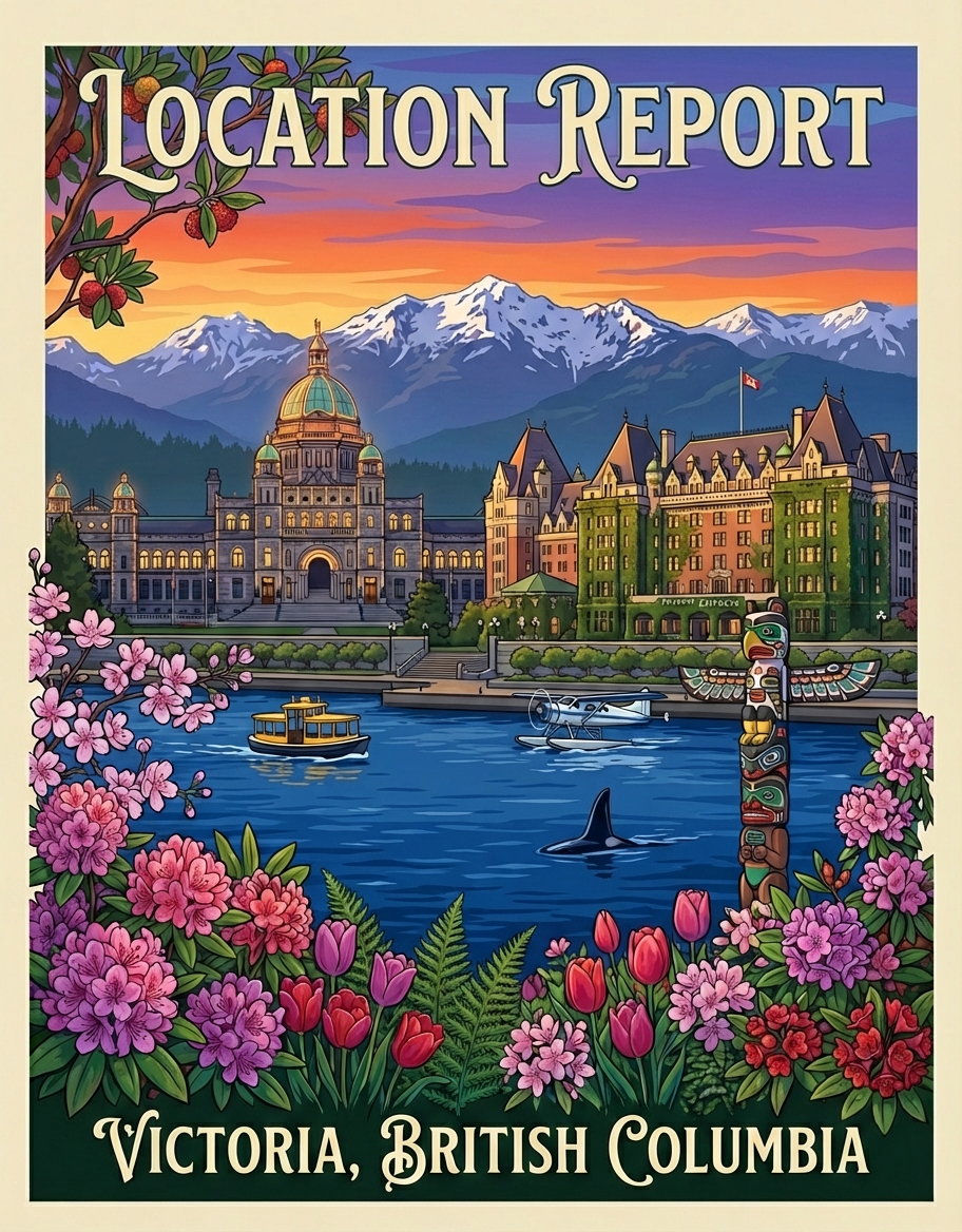 Sample Victoria location report cover